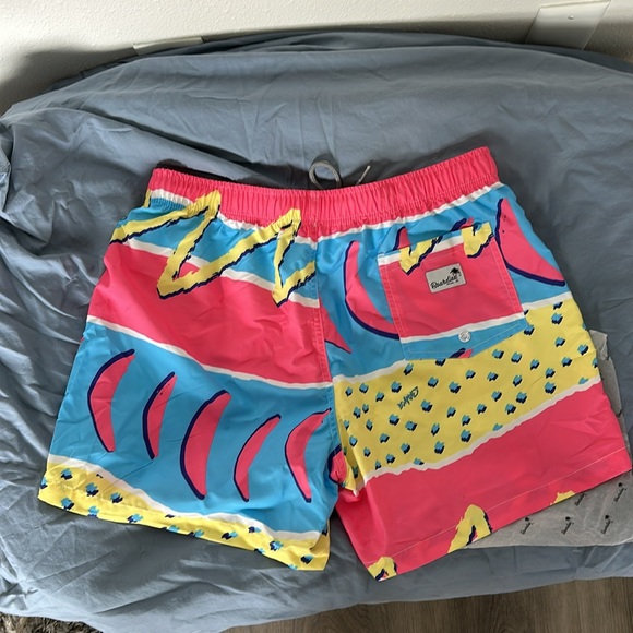 Boardies fresh shortie swim trunks with storage bag in Fresh Prince print - Picture 3 of 8